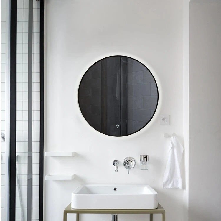 Round Backlit LED Mirror With Demister Round Backlit LED Mirror With Demister