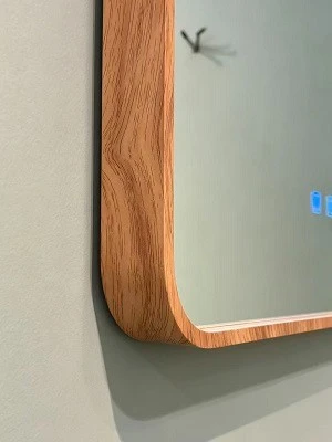 Wood Effect Smart Mirror factory Wood Effect Smart Mirror factory